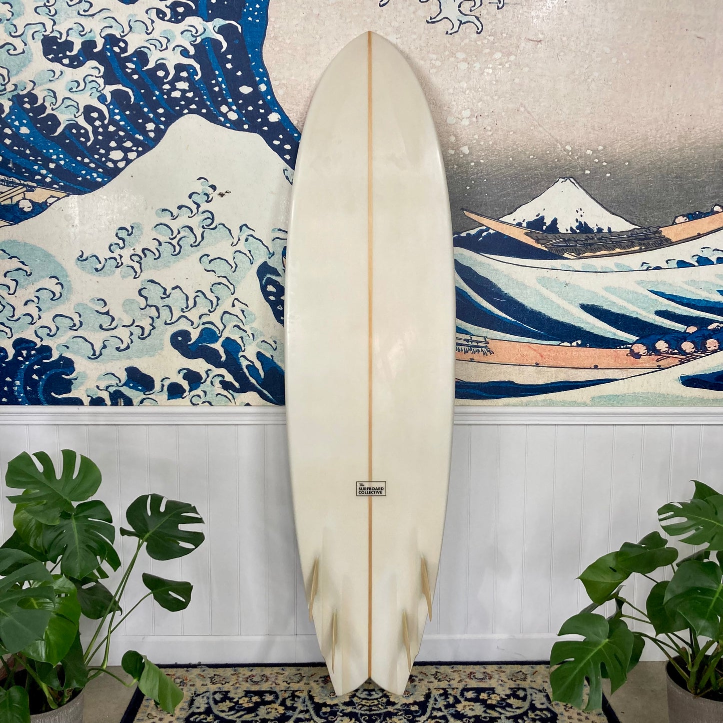 Used Woodin/Surfboard Collective - 7'2" Quad Fish