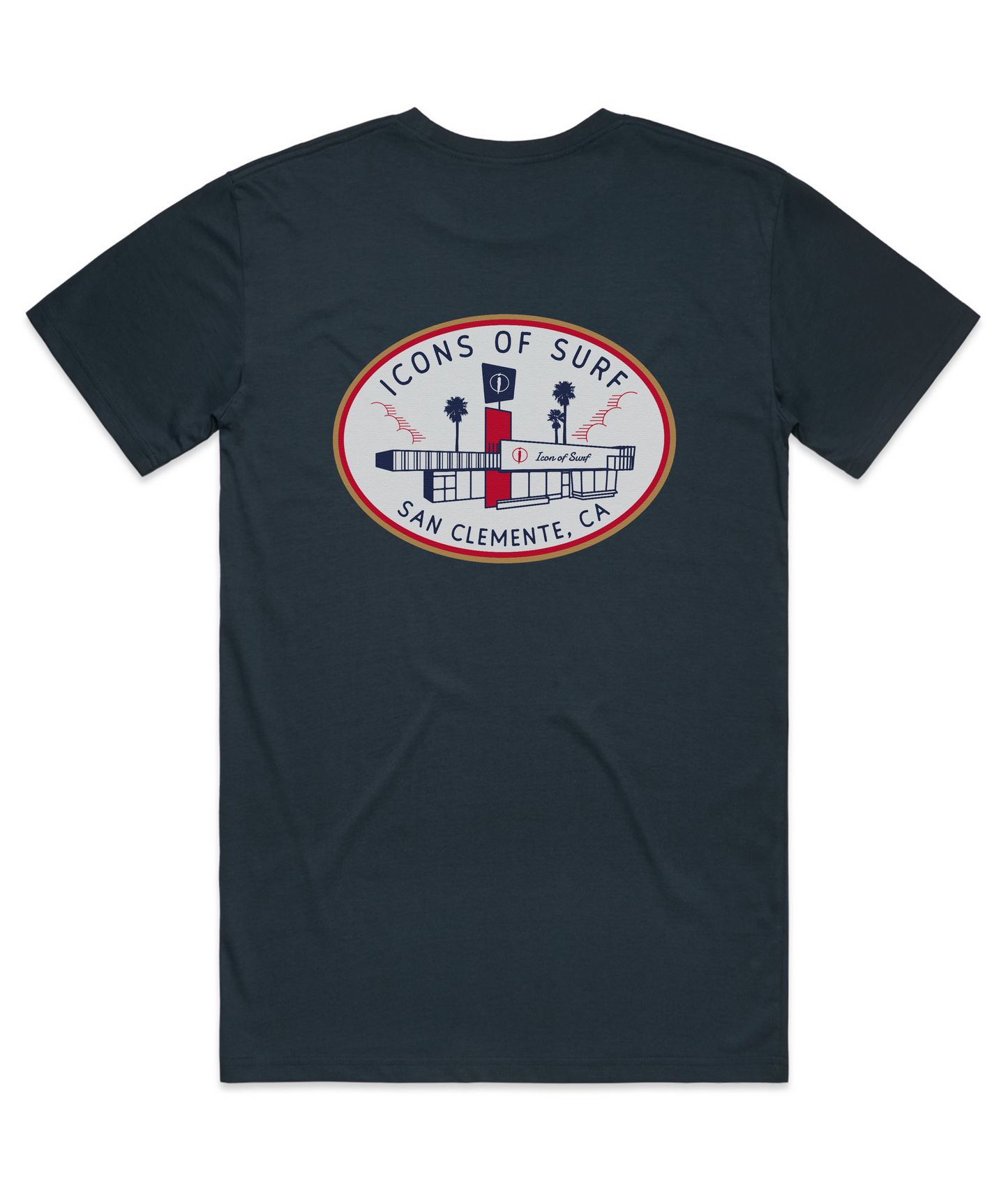 Icons T-Shirt | Palm Springs (Navy)