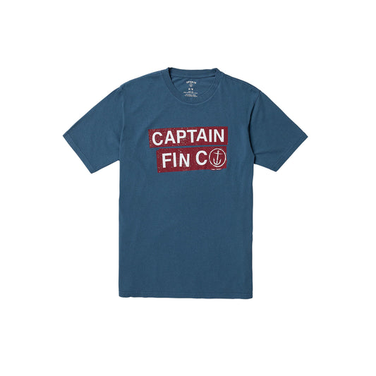 Captain Fin | Dive Bars S/S Tee | Dark Navy