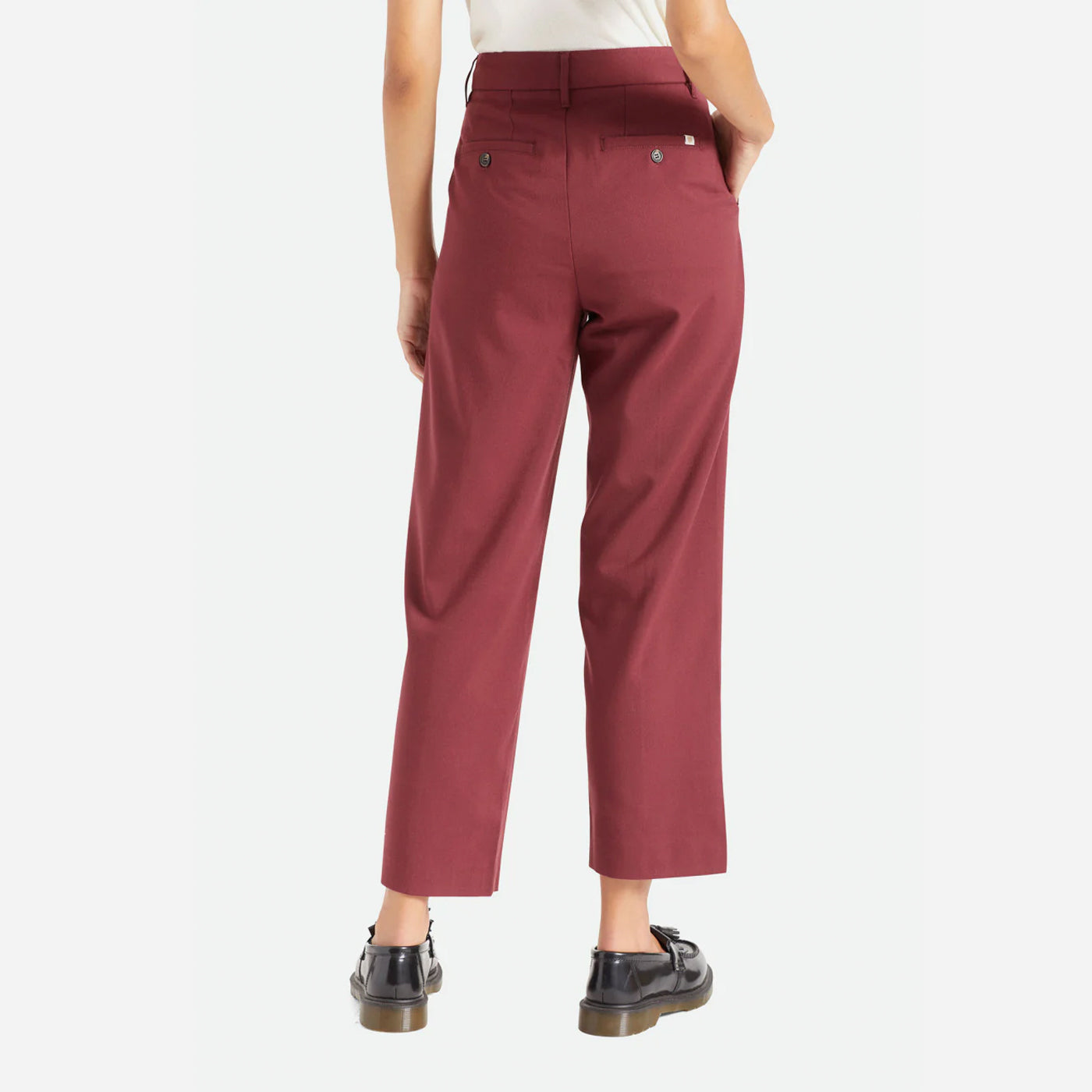 Brixton | Retro Trouser Pant | Mahogany