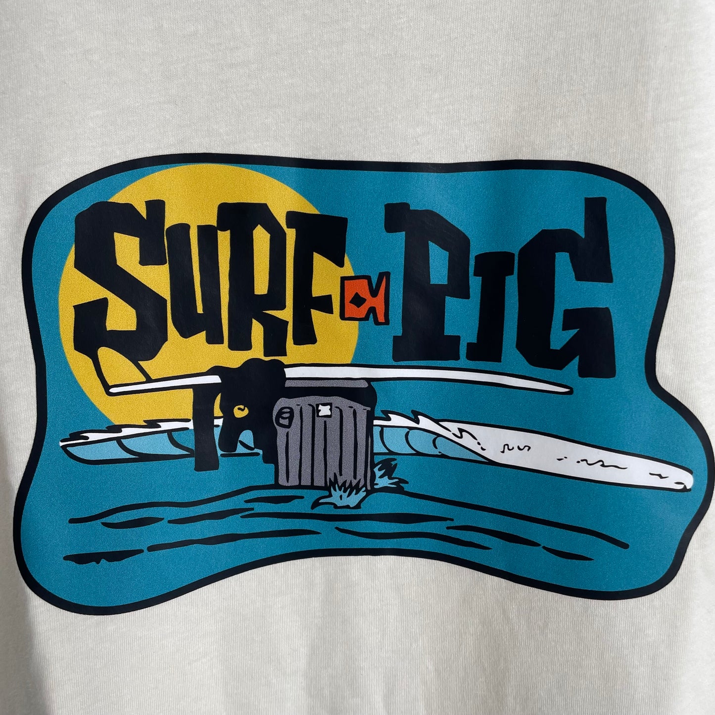 Surf A Pig | Trashcan Sliders Tee