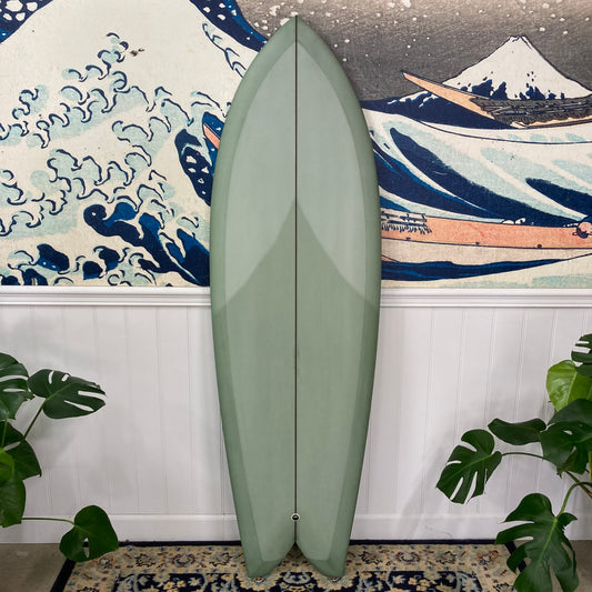 Chocolate Fish - 5'10" Twin Keel Fish