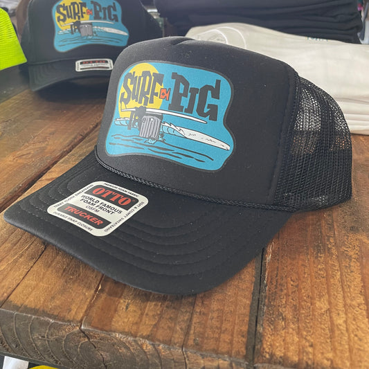 Surf A Pig | Sliders Point Trashcan Hat