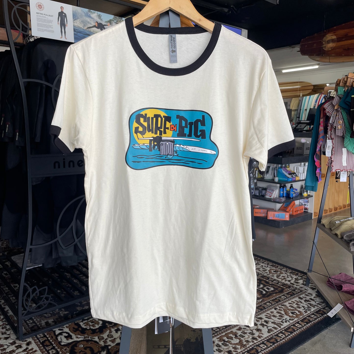 Surf A Pig | Trashcan Sliders Tee