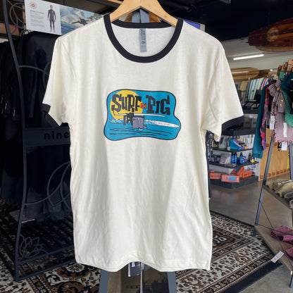 Surf A Pig | Trashcan Sliders Tee