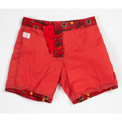 Nineplus Boardshorts | Lined Canvas | Red
