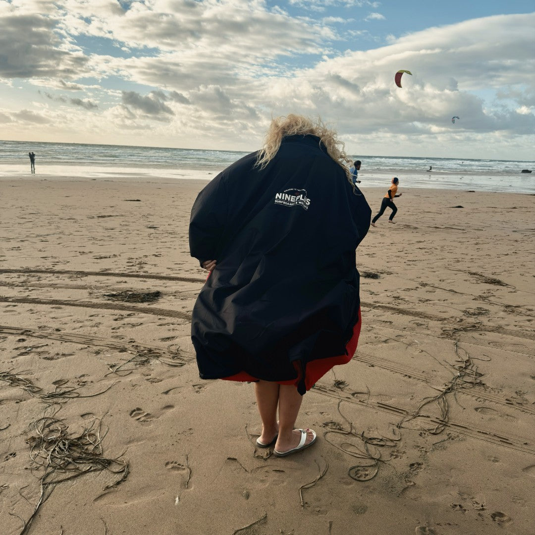 Nineplus Changing Robe | Fleece Lined