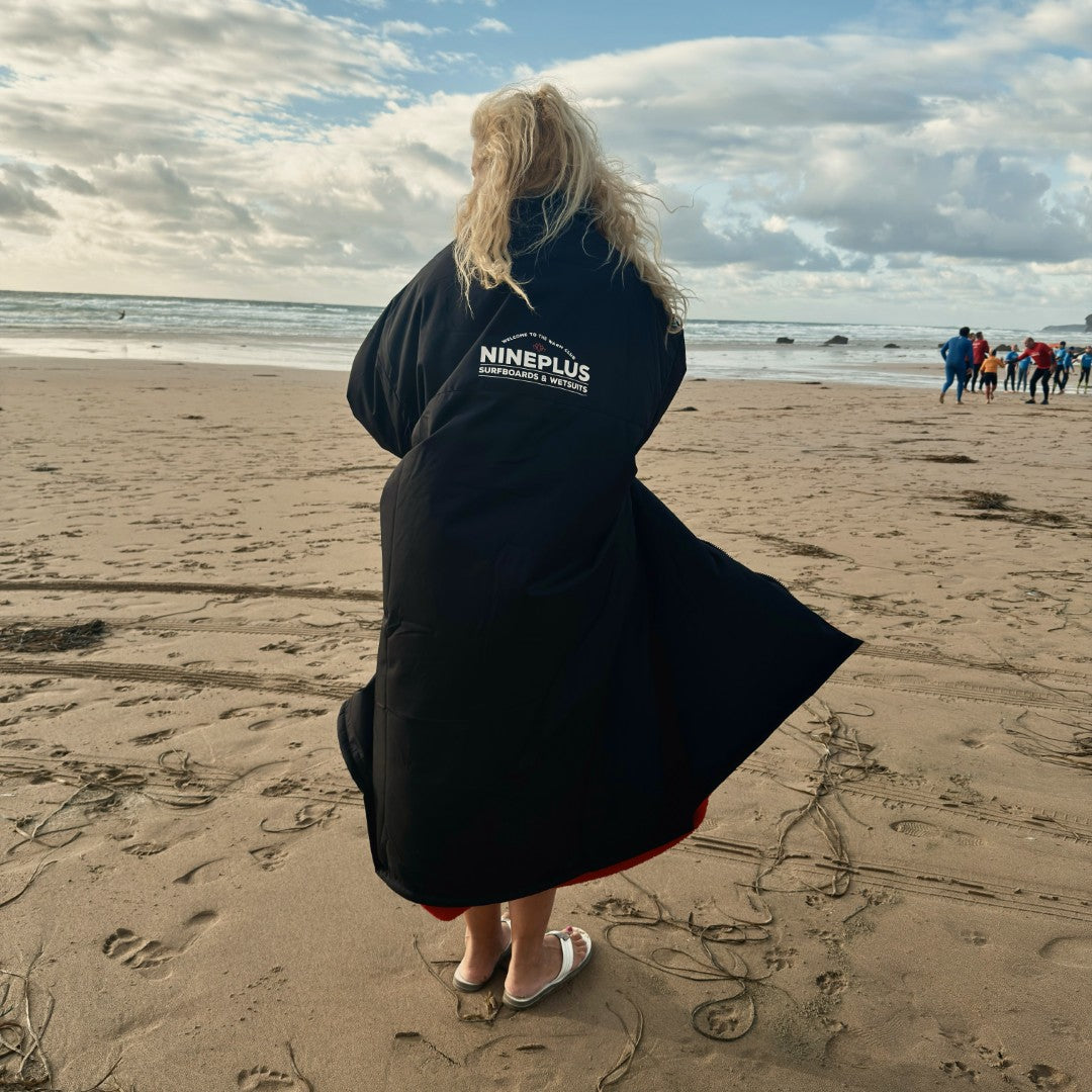 Nineplus Changing Robe | Fleece Lined