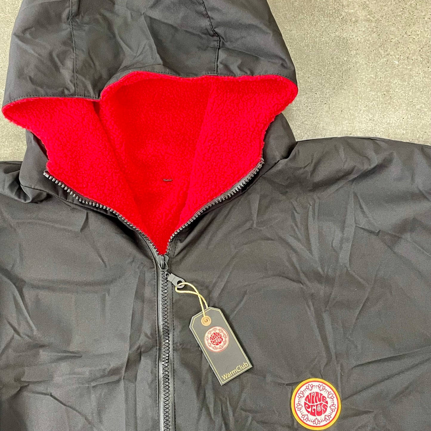 Nineplus Changing Robe | Fleece Lined