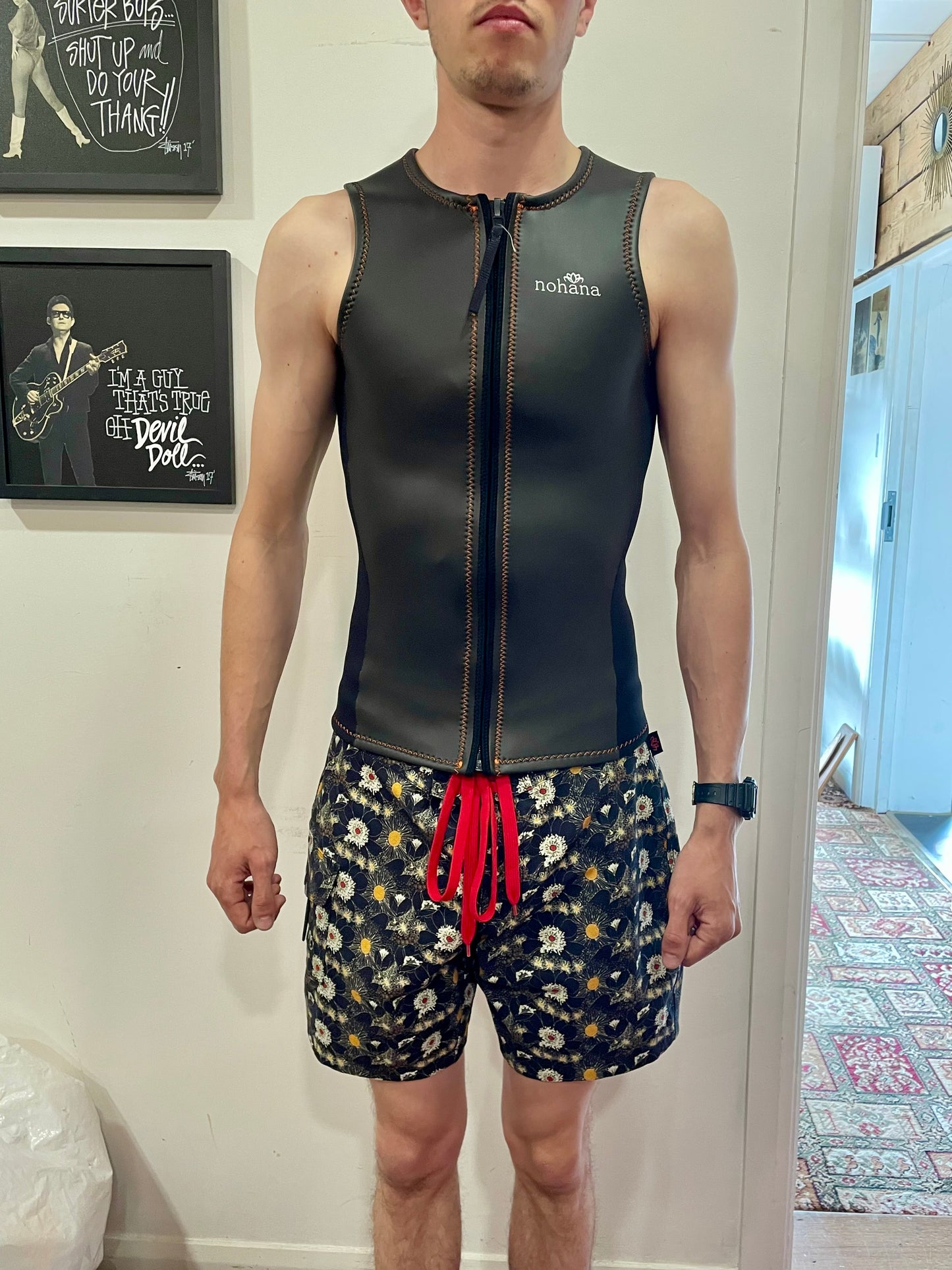 Nineplus Boardshorts | Lined Canvas | Black