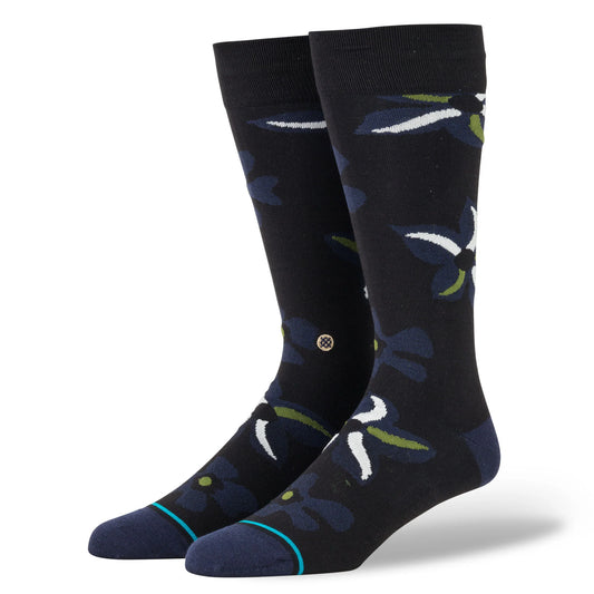 Stance | Sonic Bloom Sock | Black