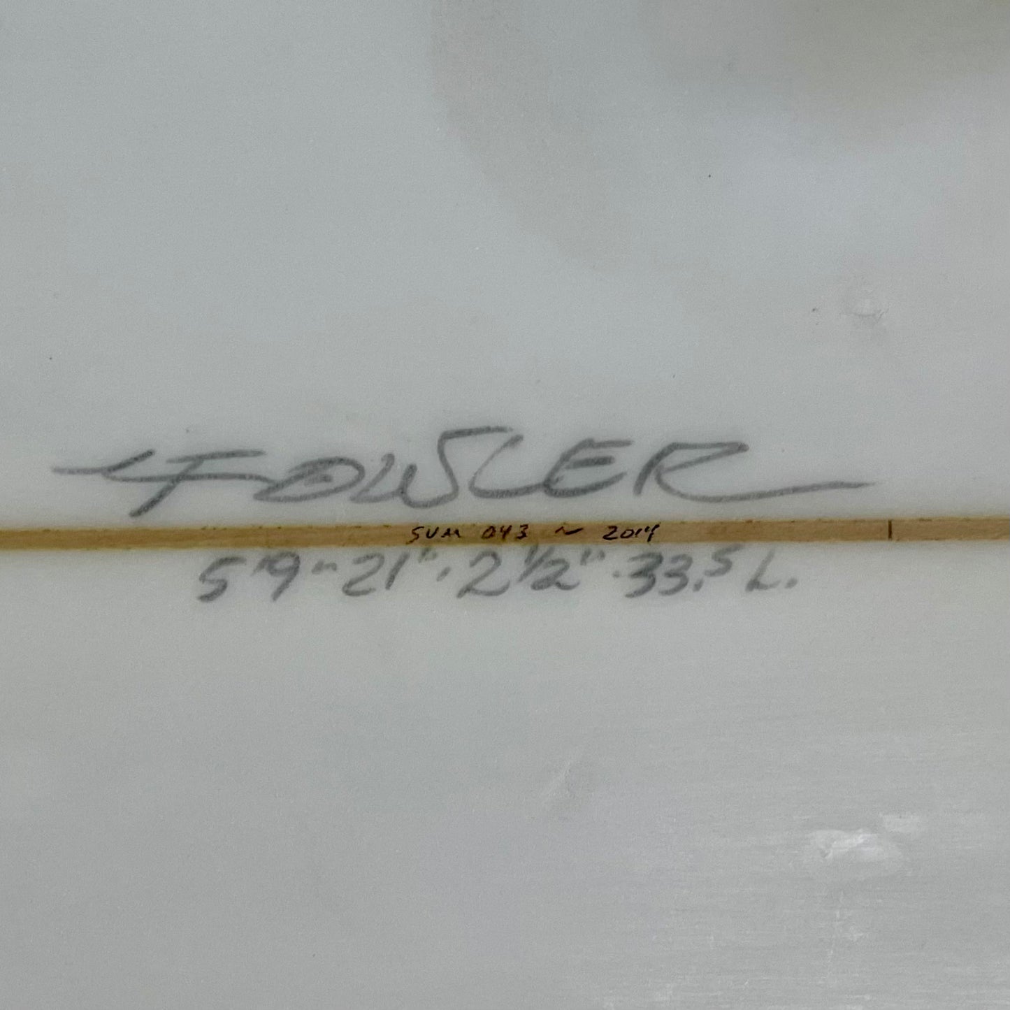 Used Fowler | 5'9 Stoker V-Machine