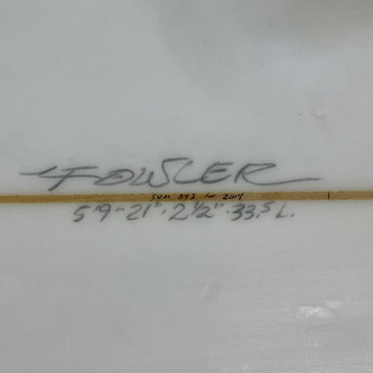 Used Fowler | 5'9 Stoker V-Machine