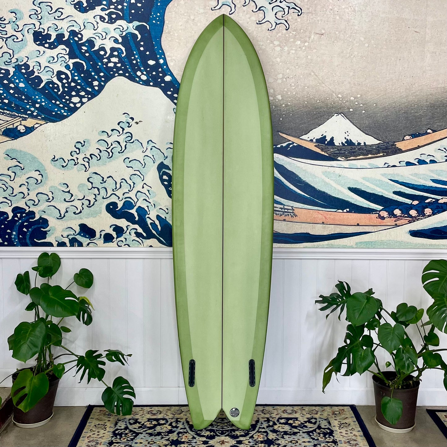 Used Chocolate Fish | 7'6 Golden Ticket