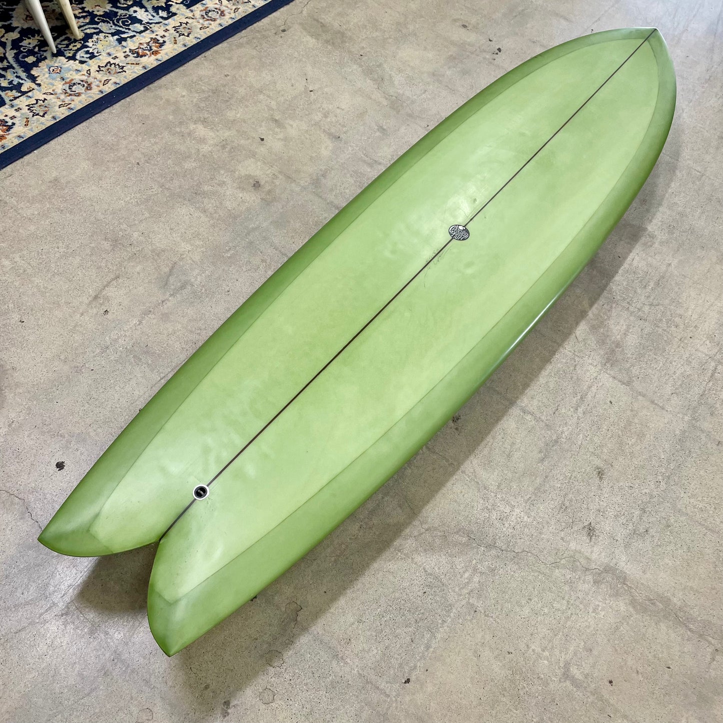Used Chocolate Fish | 7'6 Golden Ticket