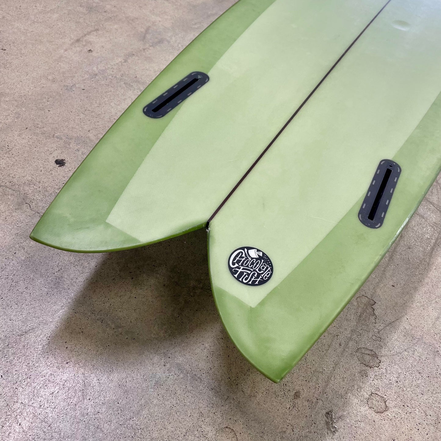 Used Chocolate Fish | 7'6 Golden Ticket