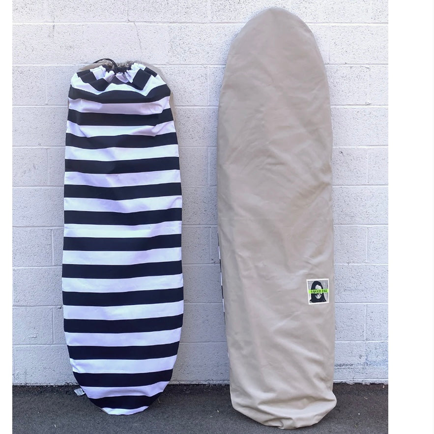 Green Fuz | Housse - Round Canvas Board Bag