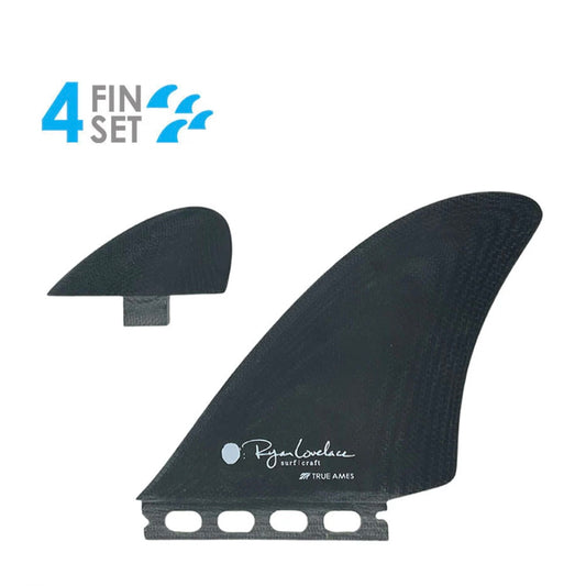 True Ames | Lovelace FM Twinzer - FCS / Futures Compatible (Solid Fiberglass)