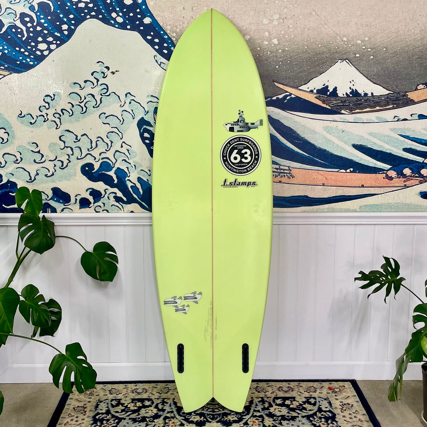 Used Chuck Dent  | 6'6" Stamps Fish