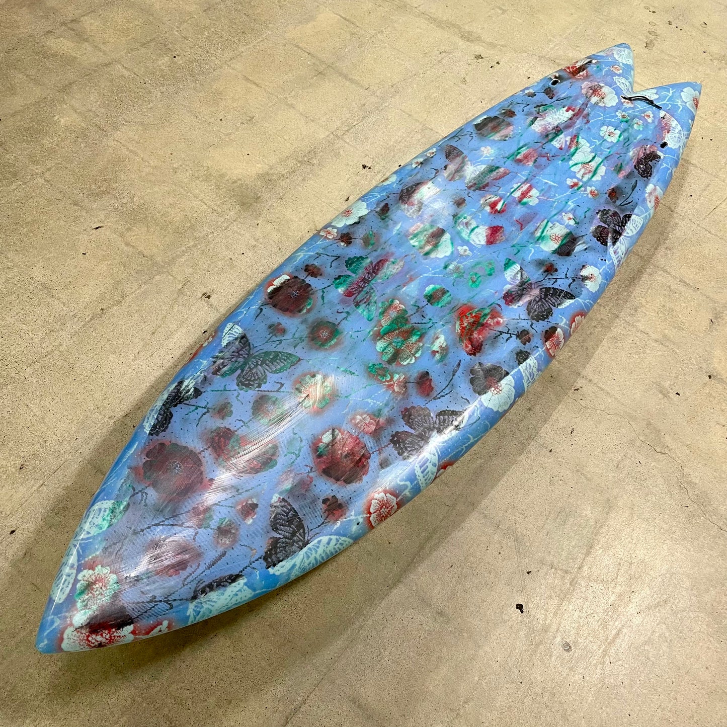 Used Santa Monica Airlines | 7'4 Rocket Fish