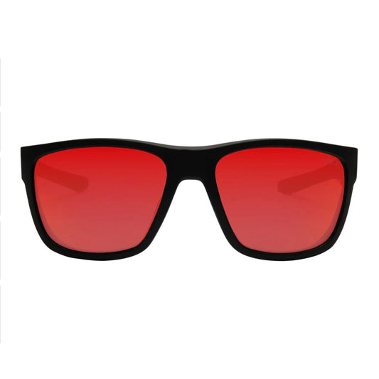 I-SEA | Greyson 2.0 | Black Rubber / Red Mirror Polarized