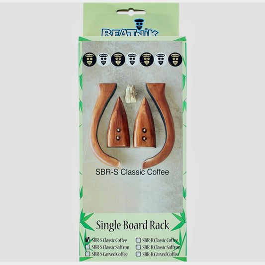 BEATNIK SURFBOARD SINGLE BOARD RACK COFFEE
