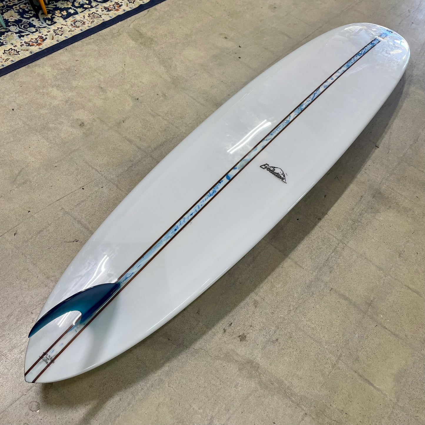 Used Evolution Surfboards | 9'6 Pintail Single