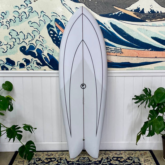 Chocolate Fish | 5'4 Keel Fish