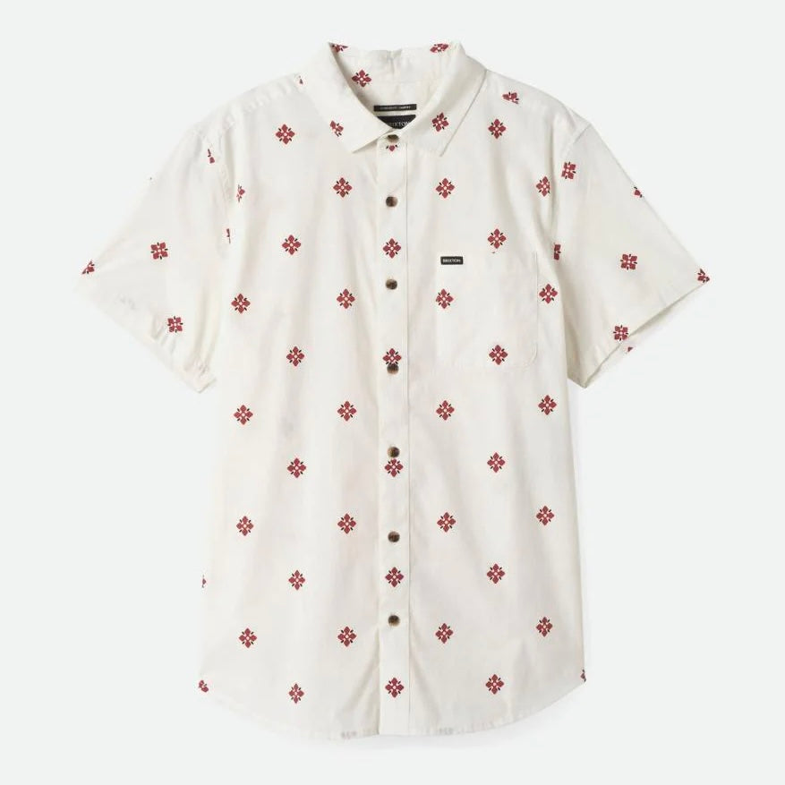 Brixton | Charter Print Shirt | Off-White Bandana Floral