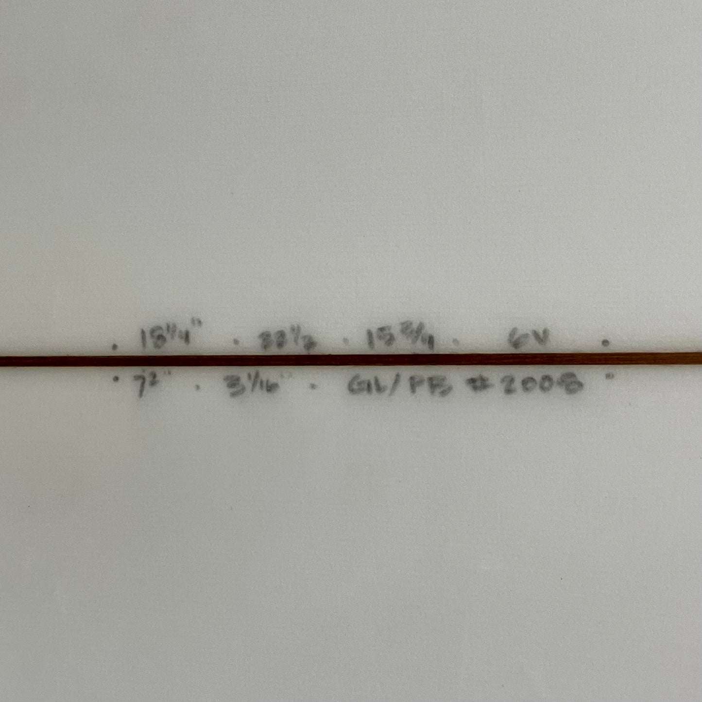 Used Greg Liddle | 7'2 GL/PB
