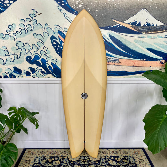 Chocolate Fish - 5'8" Twin Keel Fish