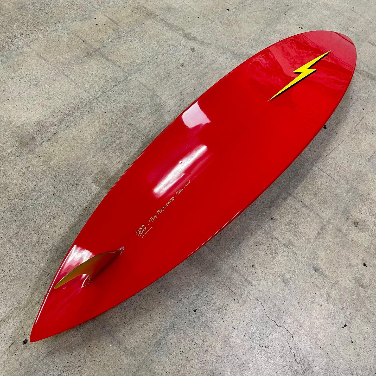 Lightning Bolt | 7'7" Signed by Rory Russell