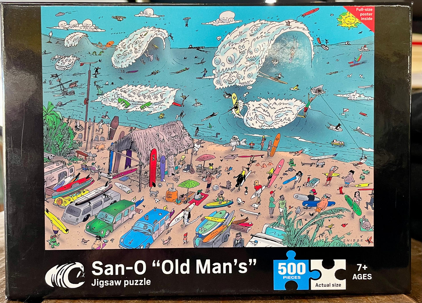 Kurt Snibbe 500 Piece Puzzle, San-O "Old Man's"