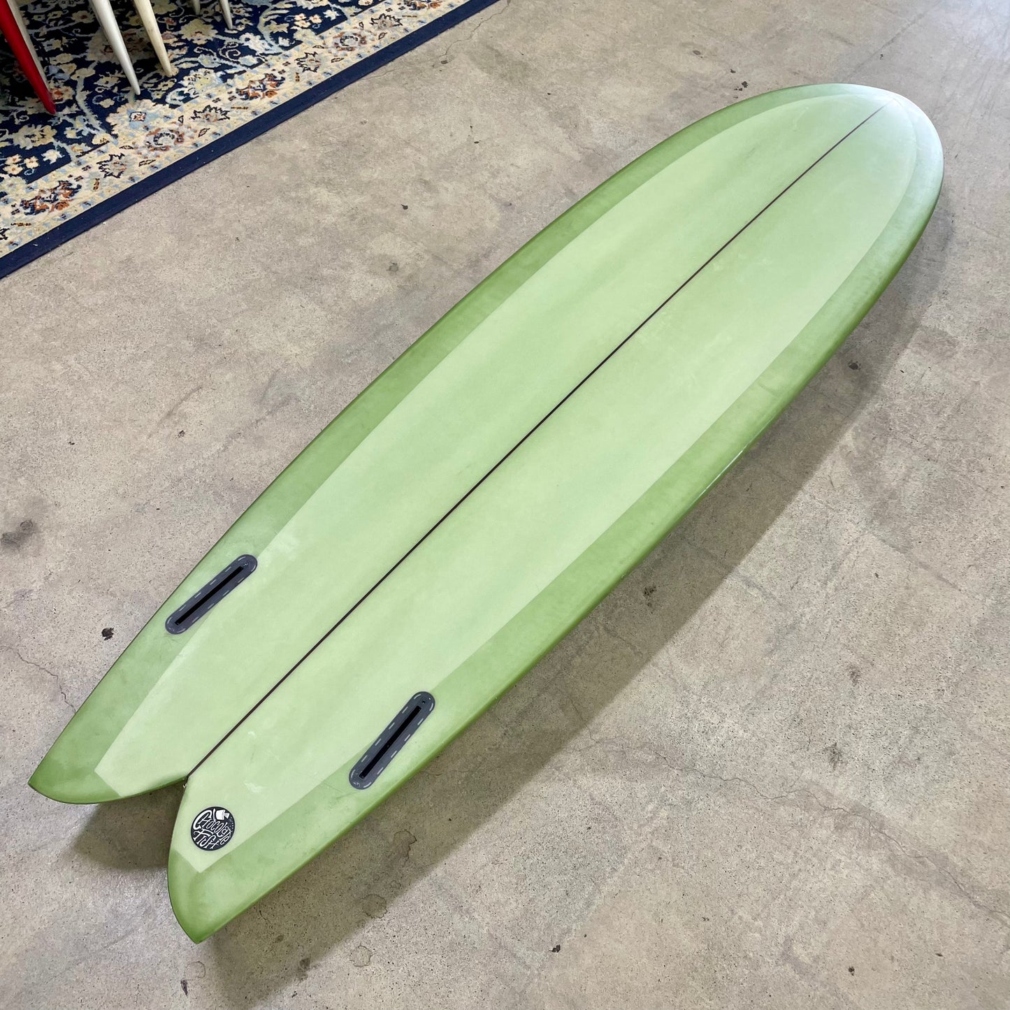 Used Chocolate Fish | 7'6 Golden Ticket