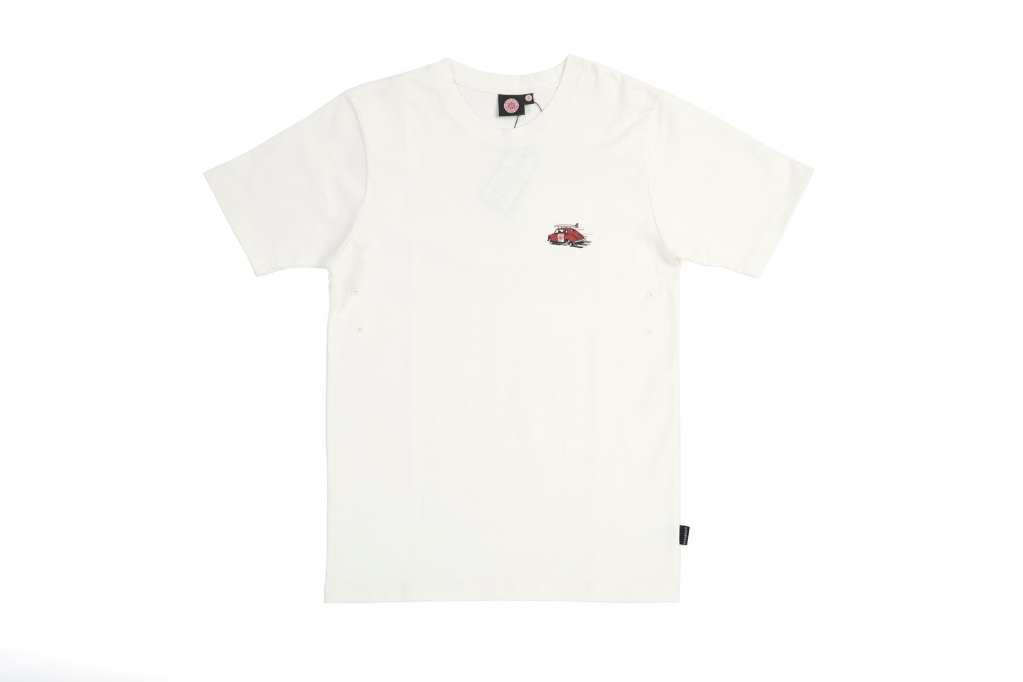T-Shirt | White | Go'in Surfing | Heavyweight | Slim Fit