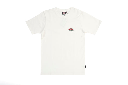 T-Shirt | White | Go'in Surfing | Heavyweight | Slim Fit