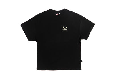 T-Shirt | Black | Gullwing | Heavyweight | Box Fit
