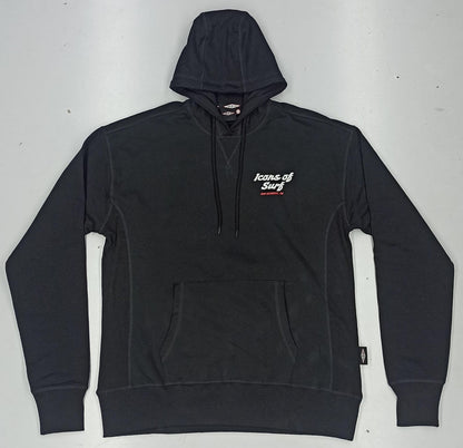 Icons Hooded Sweatshirt | Sunset | Black
