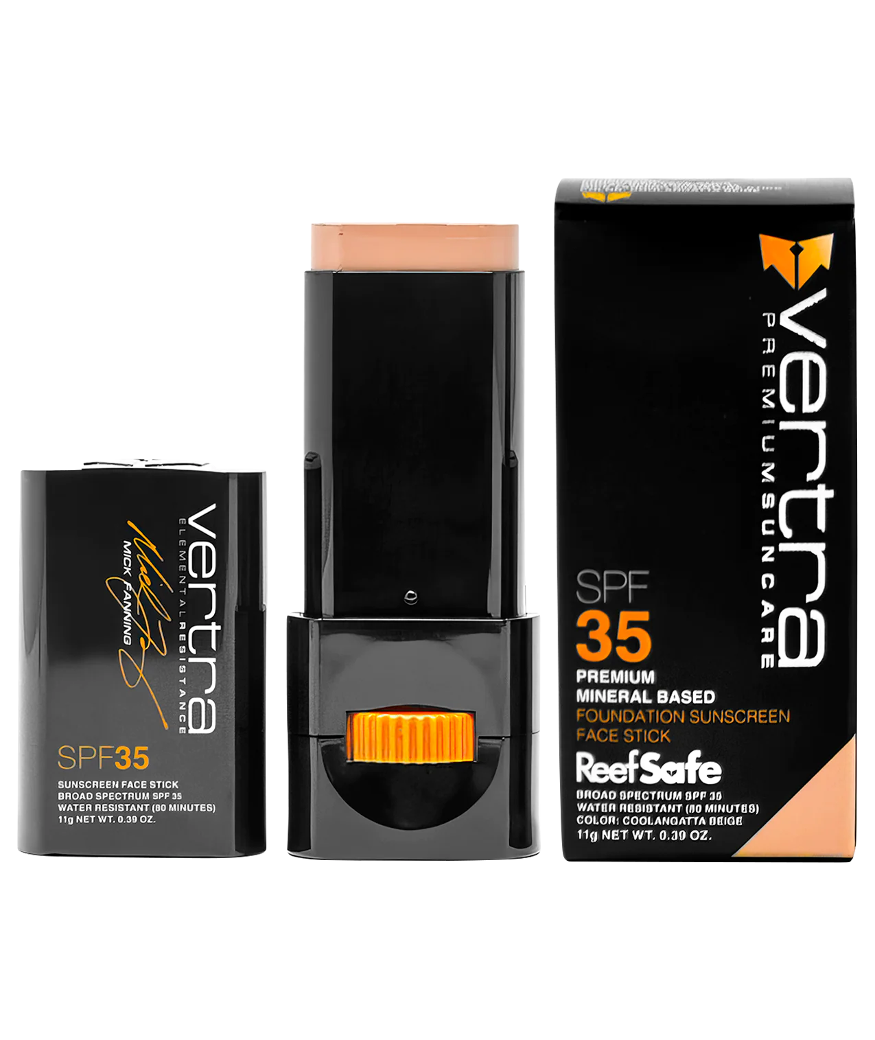 Vertra | Mineral Based Foundation Sunscreen | Color Tinted Face Stick | SPF 35