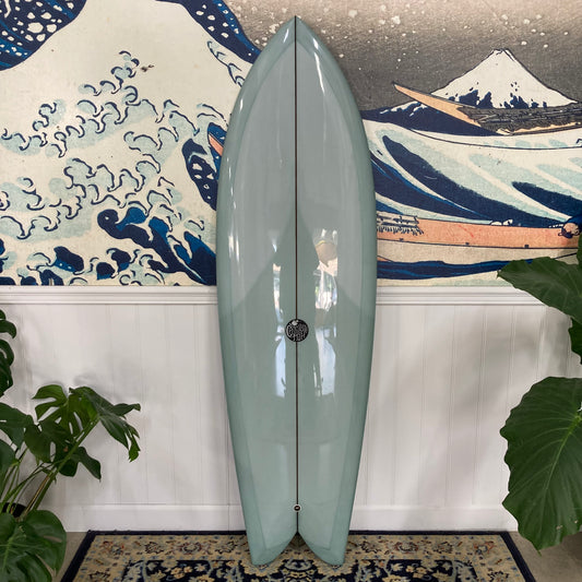 Chocolate Fish - 6'0" Twin Keel Fish