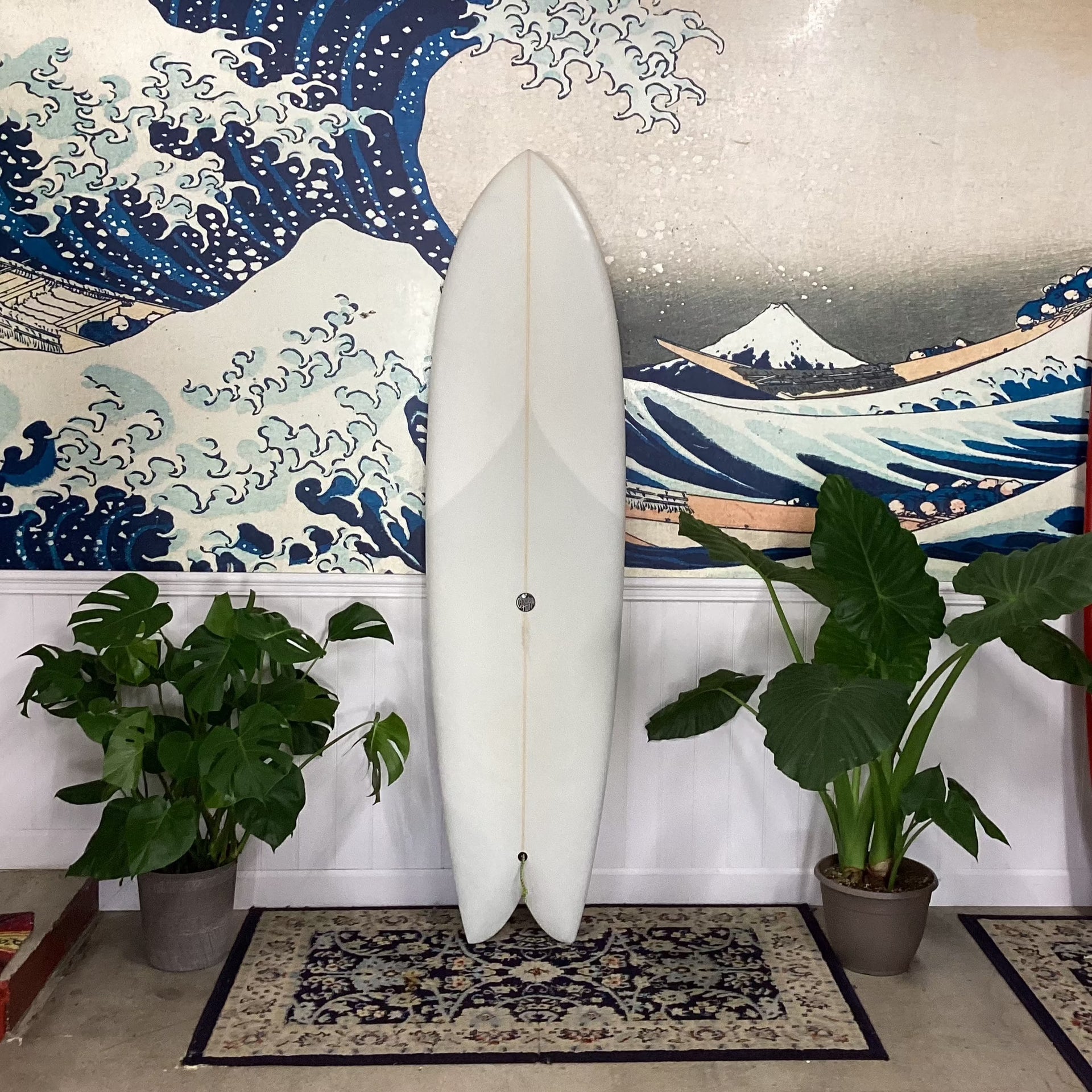 10ft CHOCOLATE FISH ホワイトロングボード 10ft CHOCOLATE FISH ホワイトロングボード