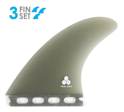 True Ames | Channel Islands Tri Large - Futures - (Solid Fiberglass)