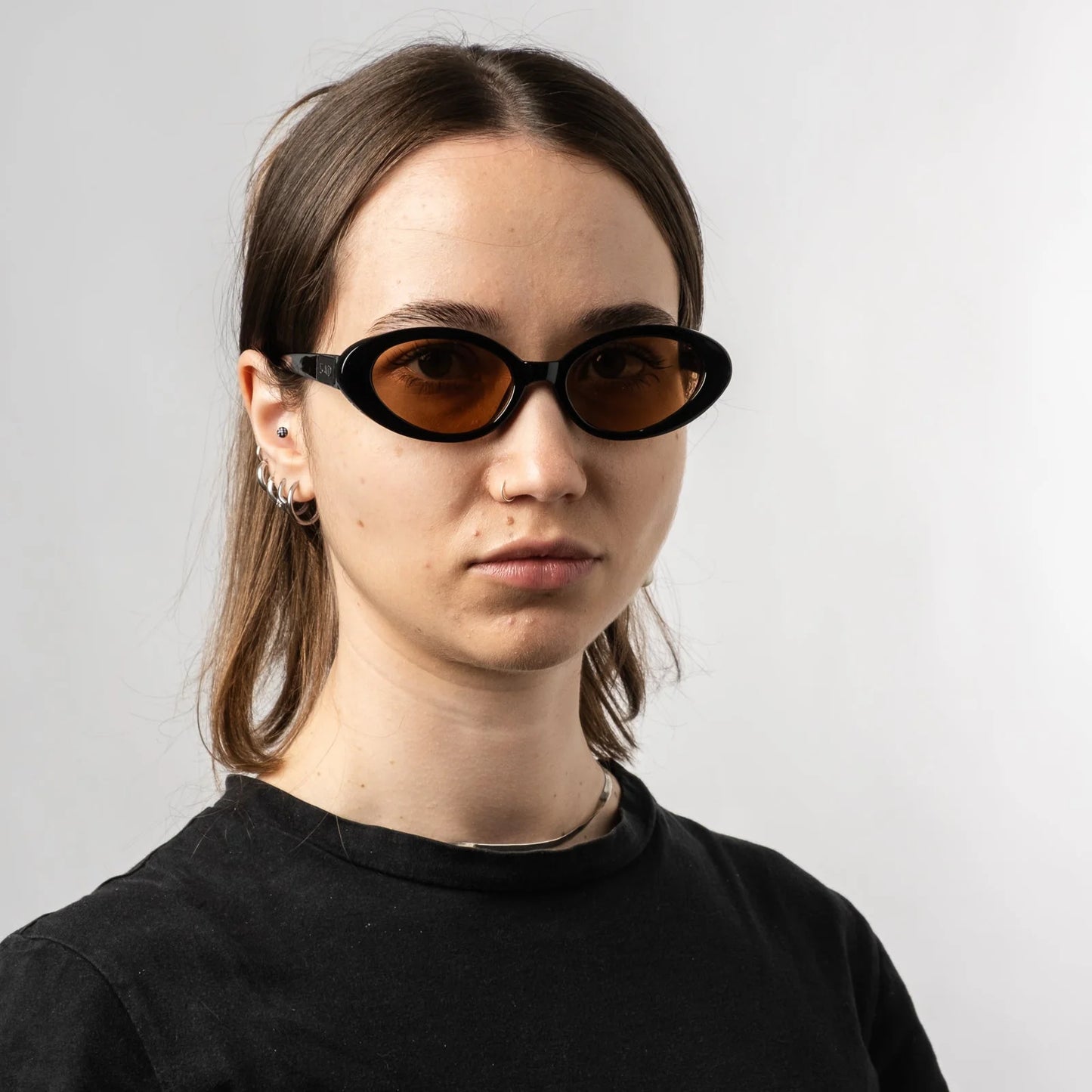 SAD Eyewear | Bloom | Gloss Black (Bronze Lens)