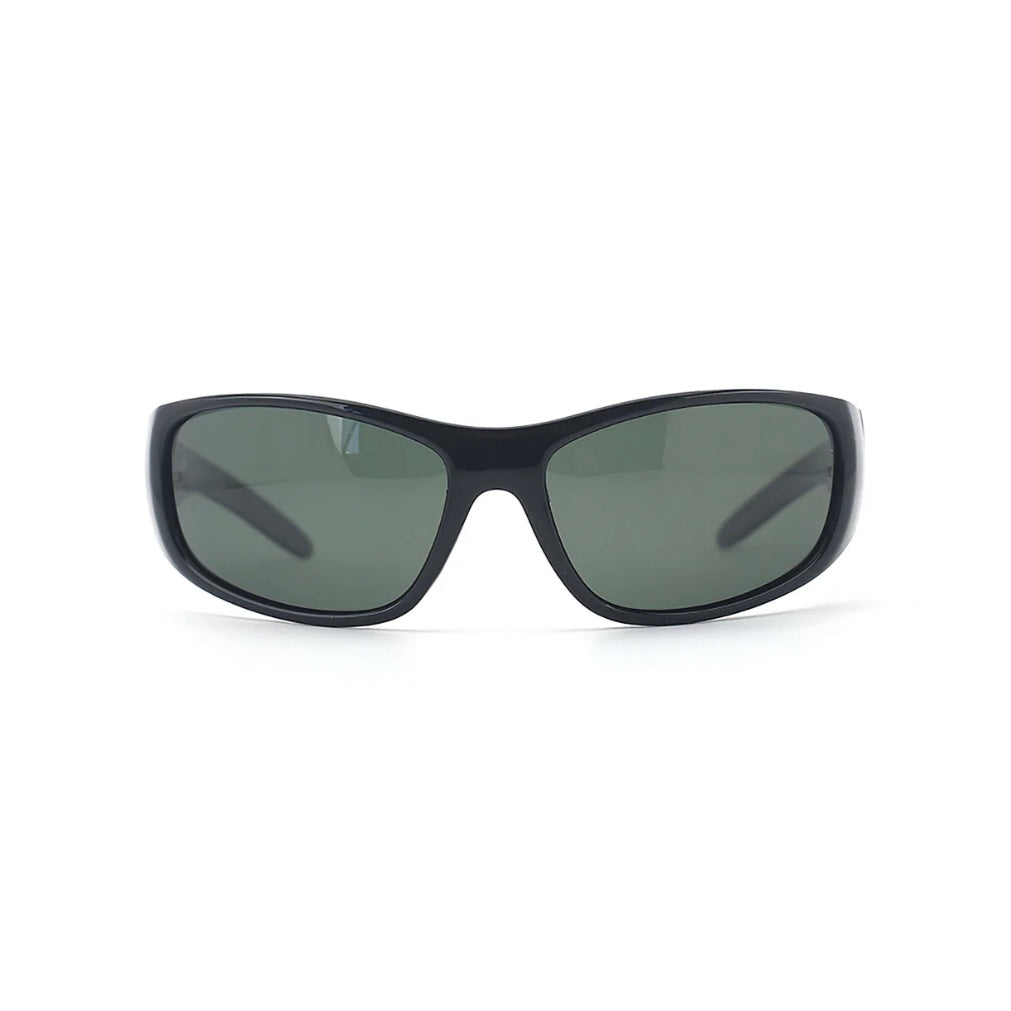 SAD Eyewear | Fade | Gloss Black (Olive Lens)