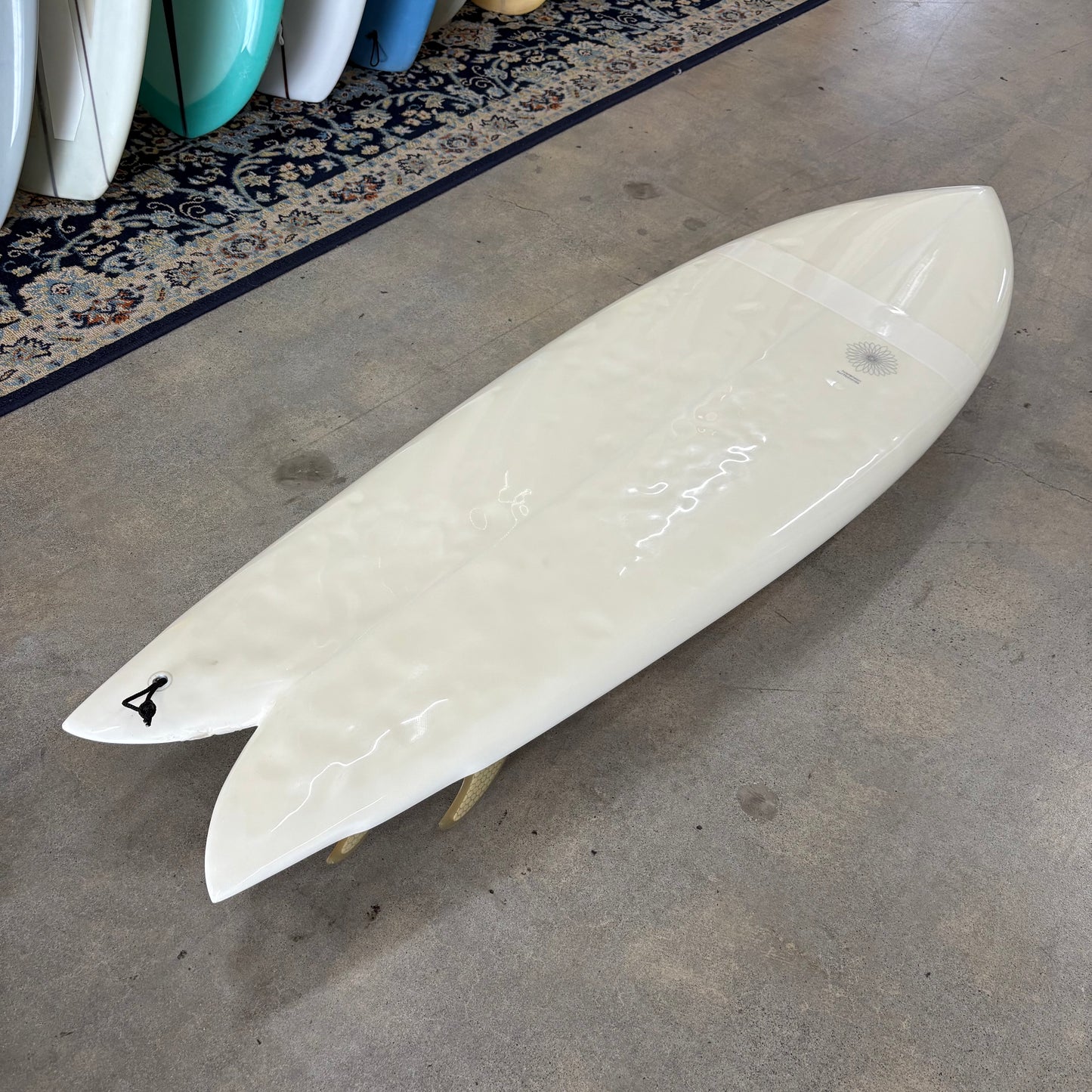 Used Christenson | 5'8" Winged Quad fish