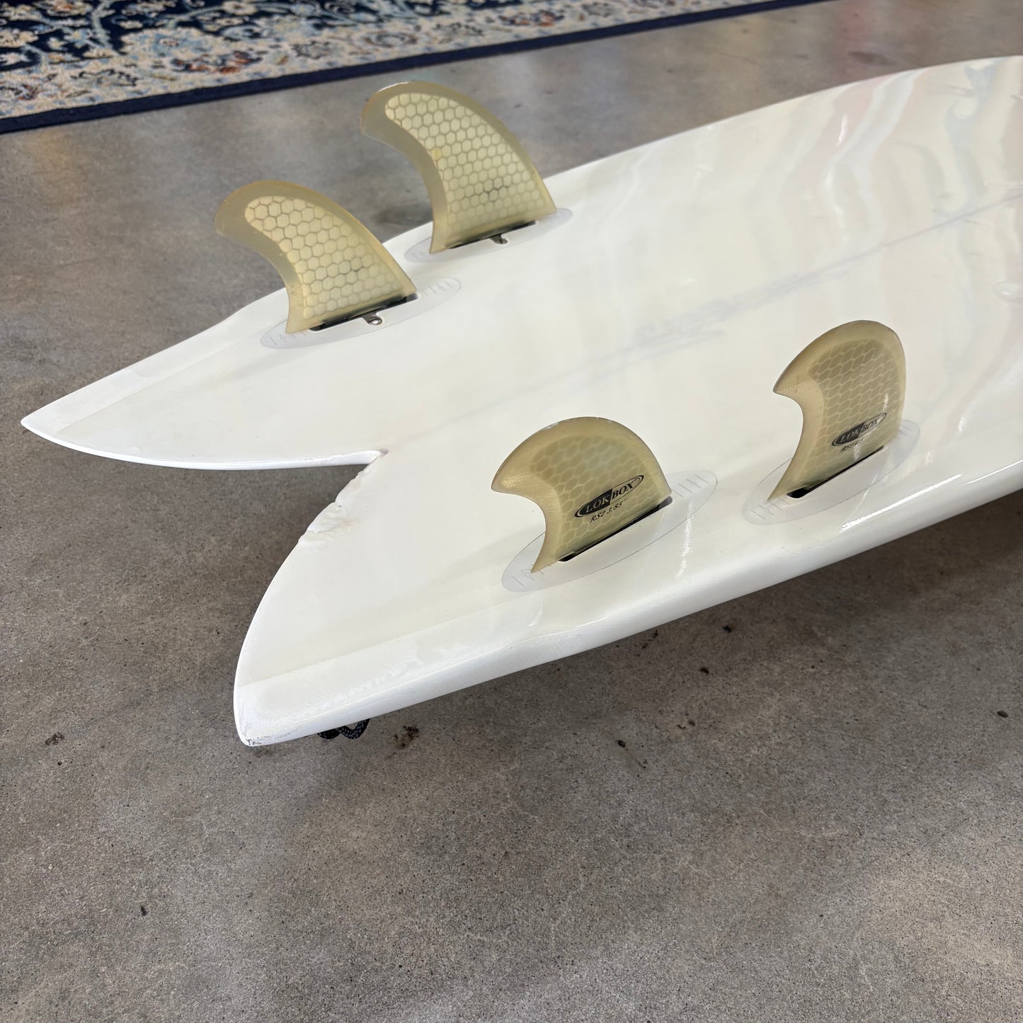 Used Christenson | 5'8" Winged Quad fish