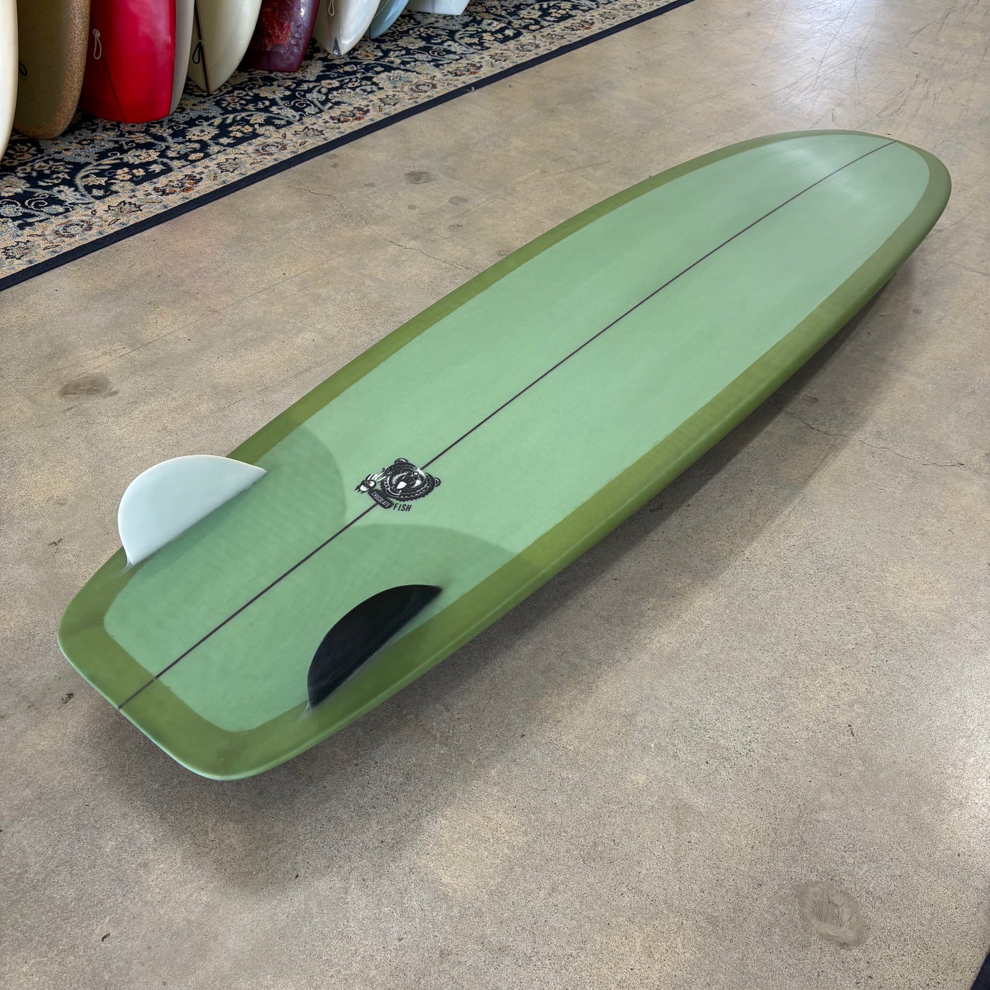 Chocolate Fish | 7'3" Grande Simmons
