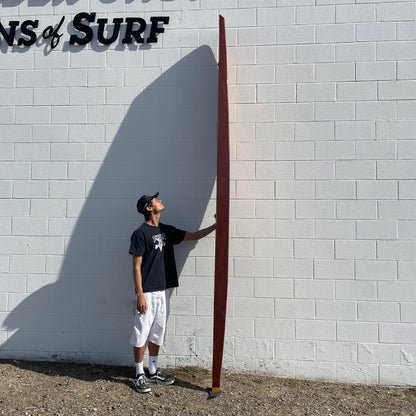 Dirk Langer | 12'0" Hollow Tom Blake Redwood Replica