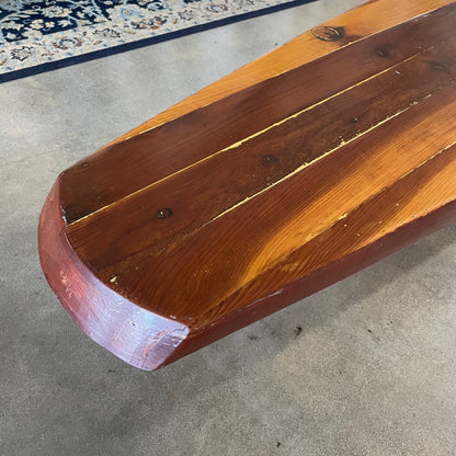 Dirk Langer | 12'0" Hollow Tom Blake Redwood Replica