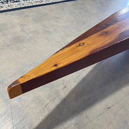 Dirk Langer | 12'0" Hollow Tom Blake Redwood Replica